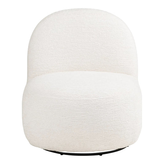 Milo Loungefåtölj i off-white, framsida