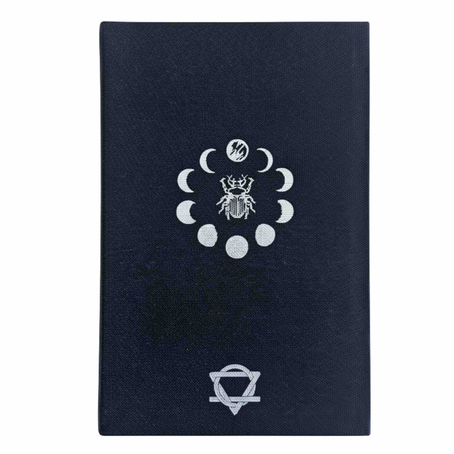 Black Gratitude Journal med 120 sidor och silverdetaljer.