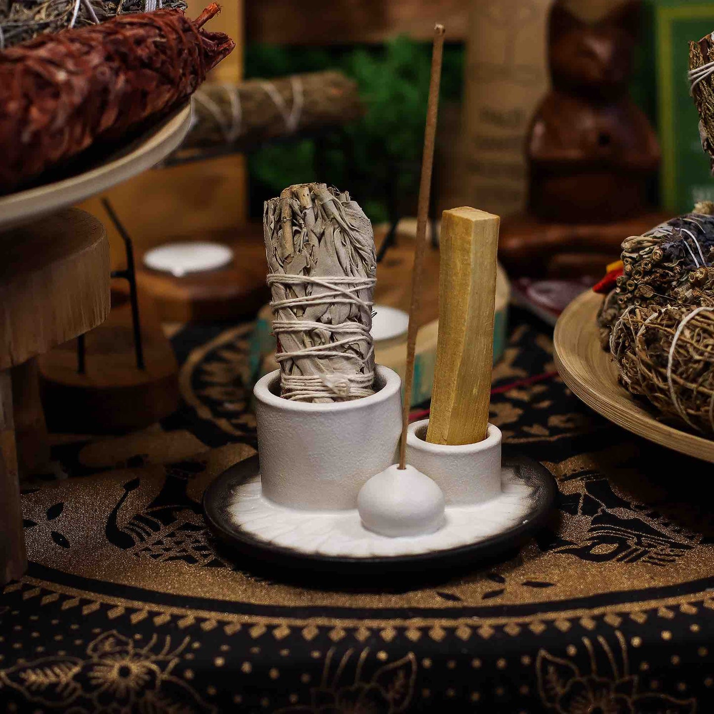 Keramikhållare för Salvia & Palo Santo